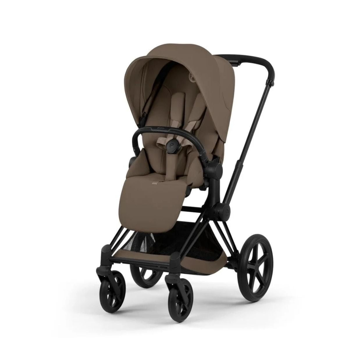 Carrinho De Bebê Cybex Priam 2026 Lux Matte Black / Coconut Brown

 - One-Pull Harness System
